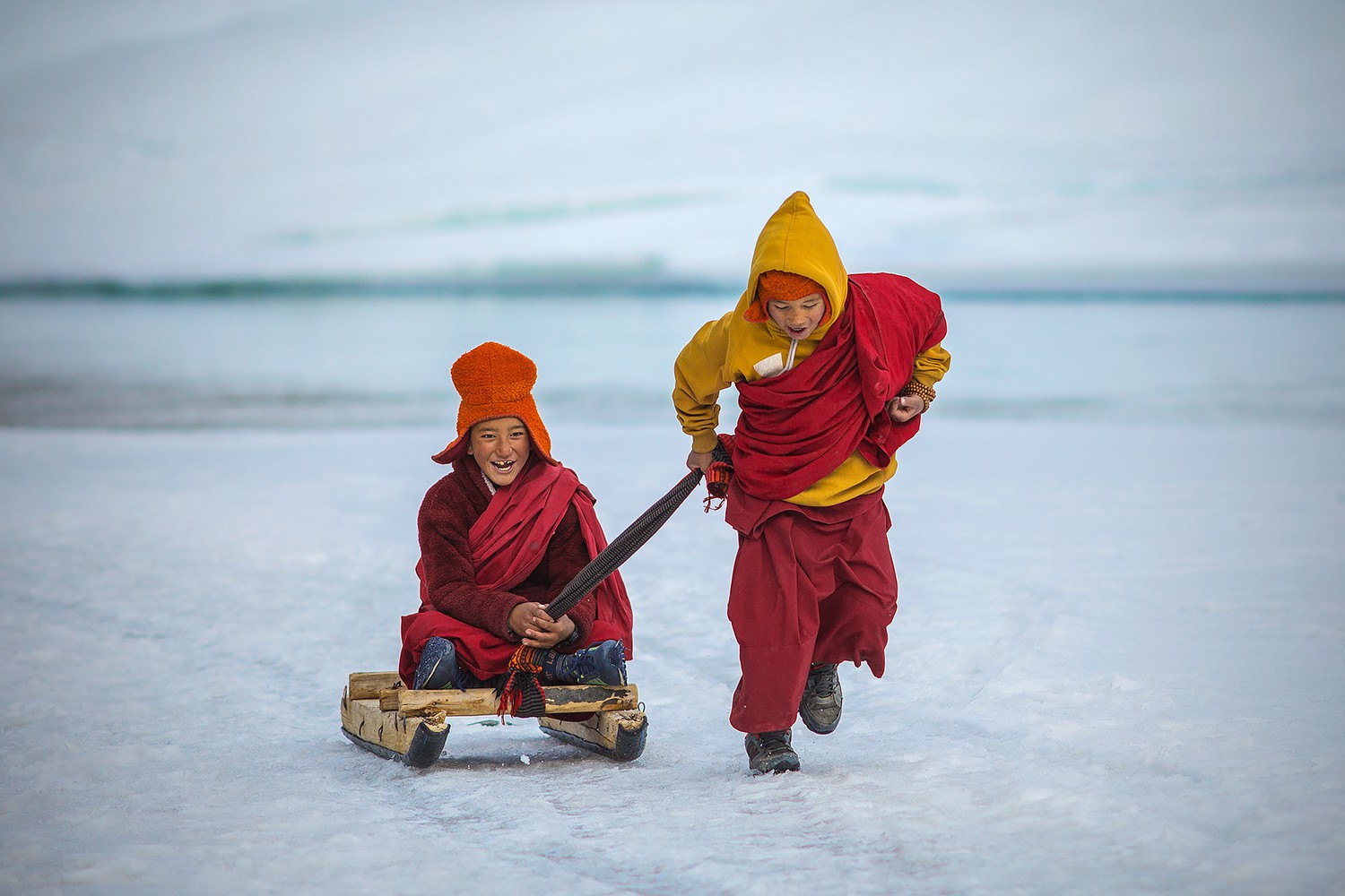 Winter Fun on the River