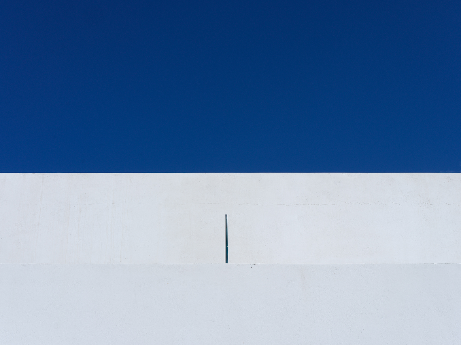 Blue and White