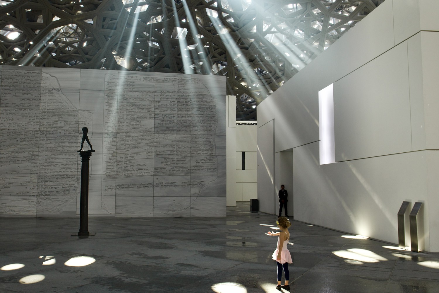 Catching the sunshine