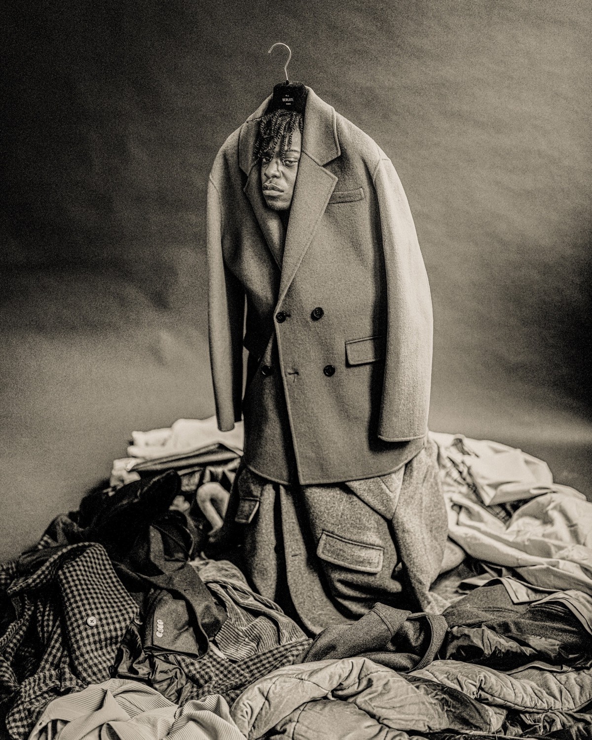 The weight of clothes