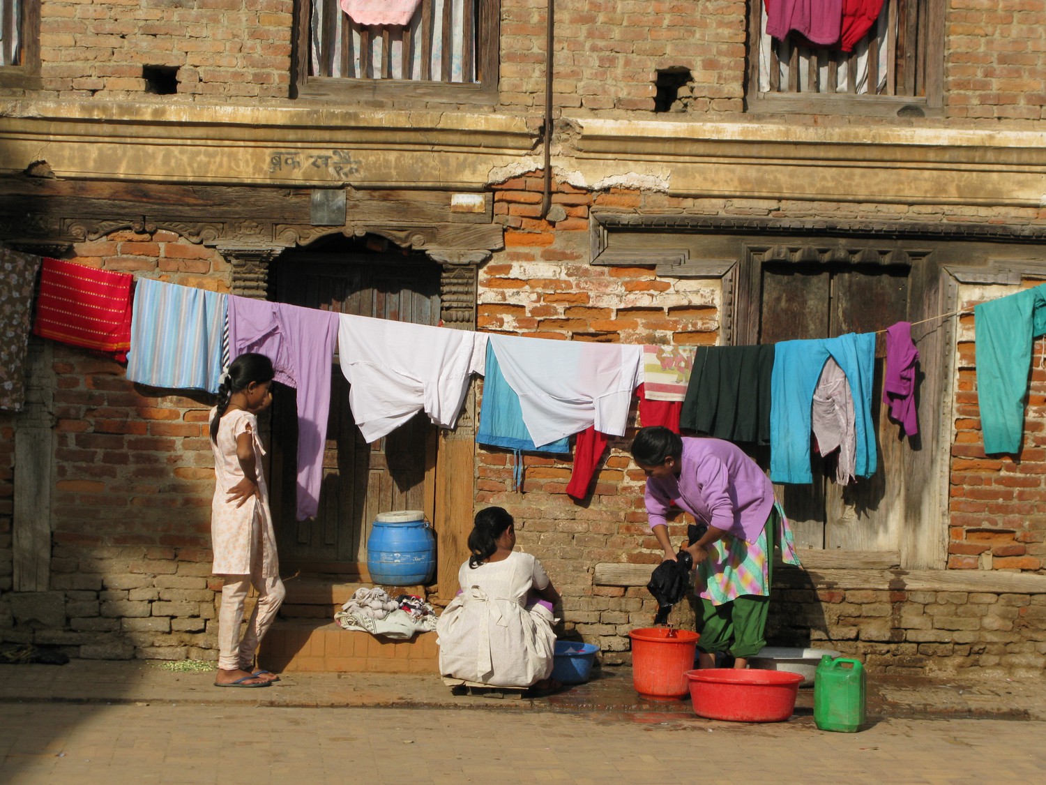 Laundry Day Katmandu