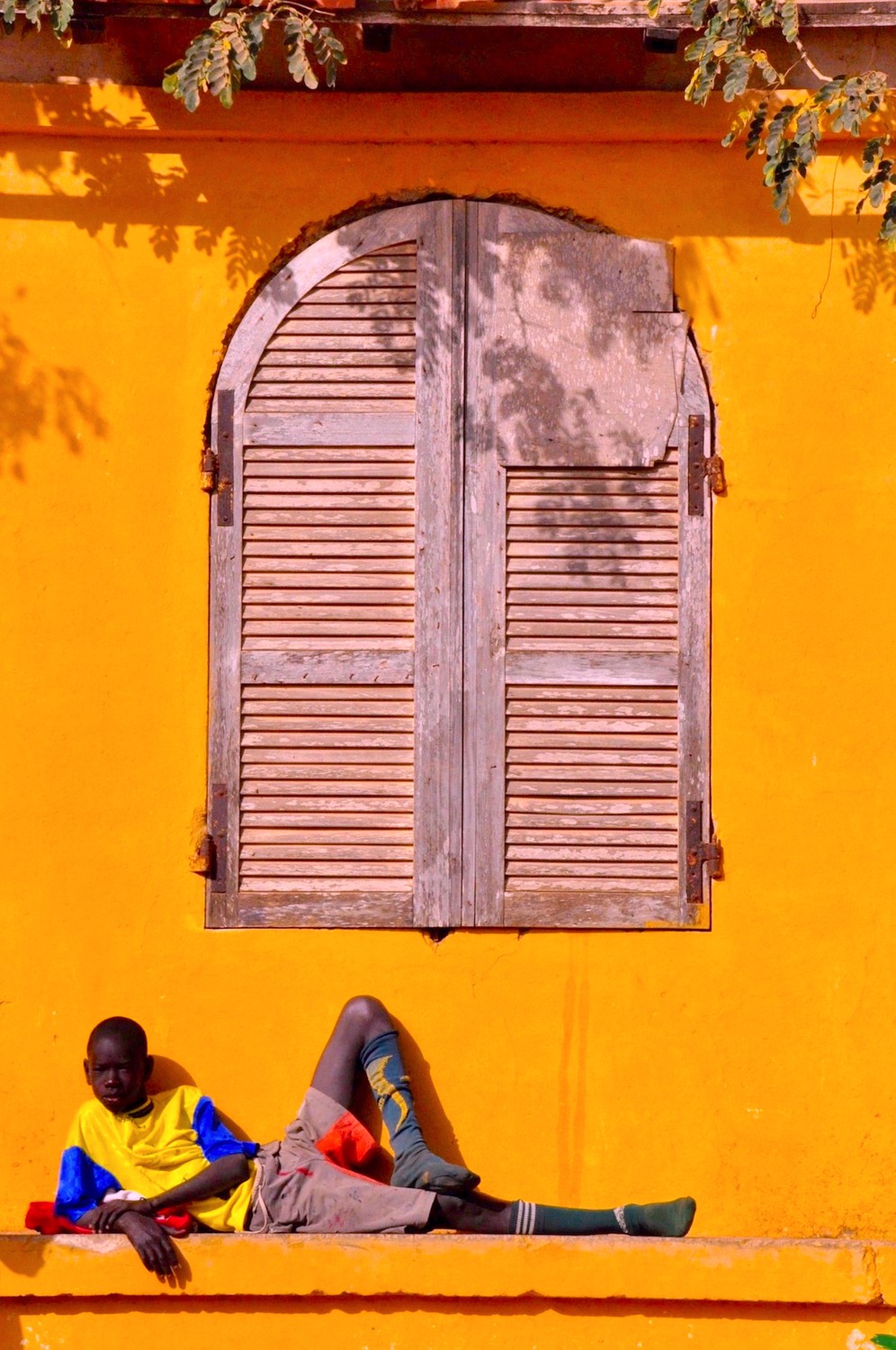 Marigold Wall Gorée, Senegal