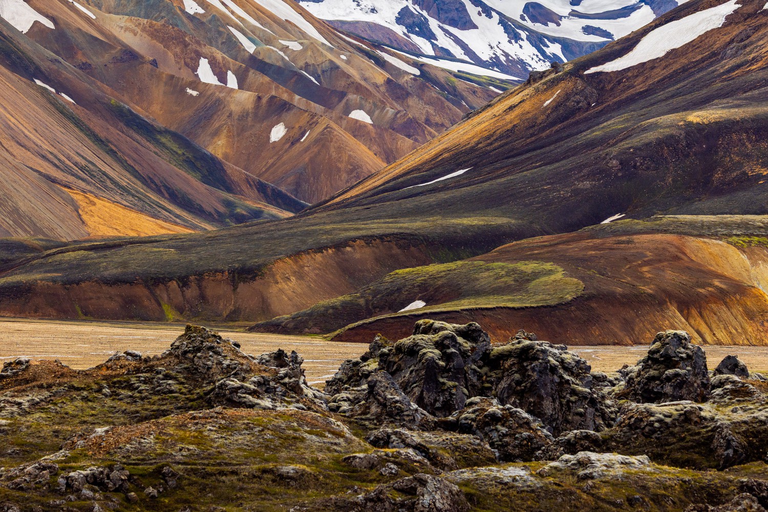 The quiet beauty of Landmannalaugar, Iceland